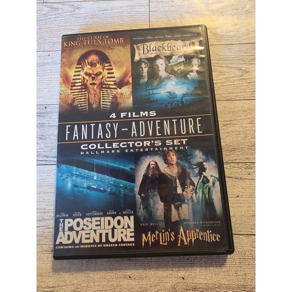 Fantasy/Adventure: 4 Movie Collector's Set - DVD Good